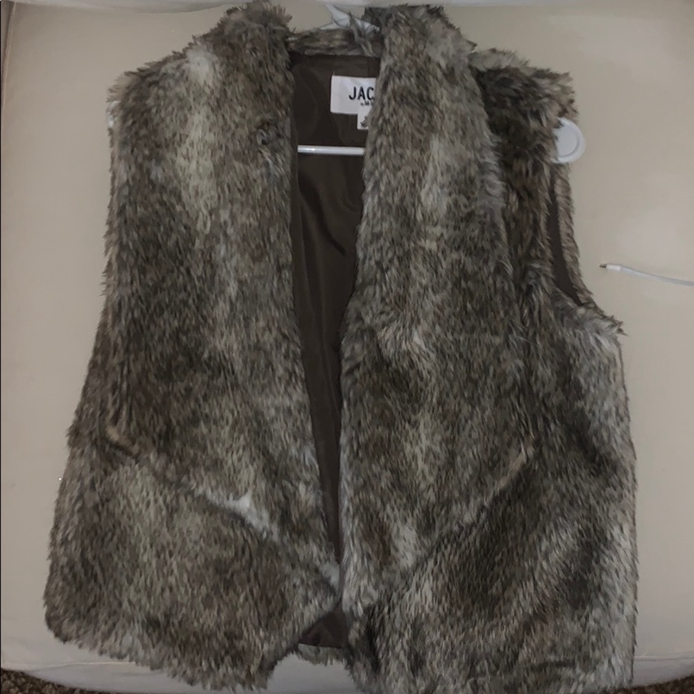 JACK by BB Dakota faux fur vest